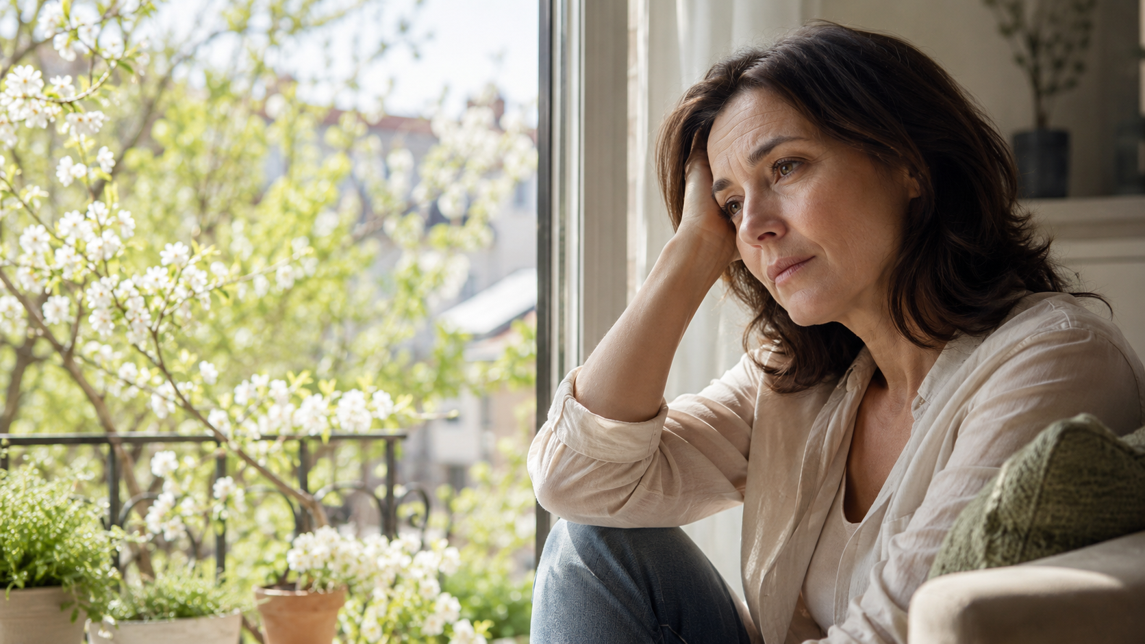 Proč je jaro v menopauze tvrdší: jak v květnu podpořit hormonální rovnováhu